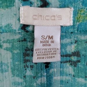 Ladies embellished poncho